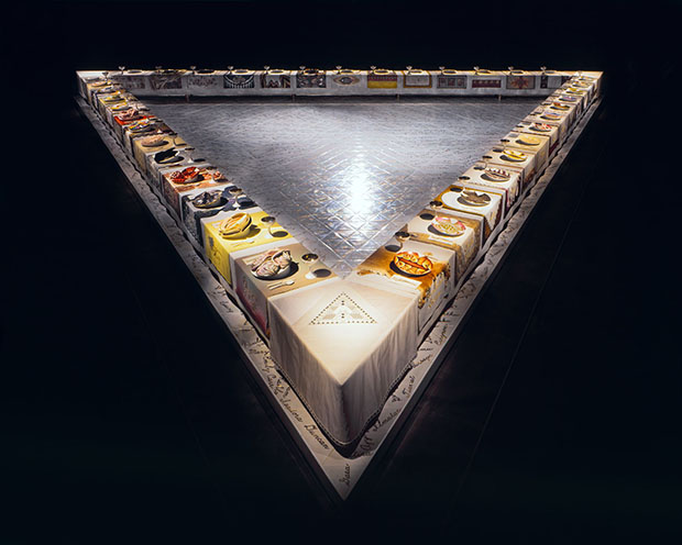Judy Chicago's DInner Party